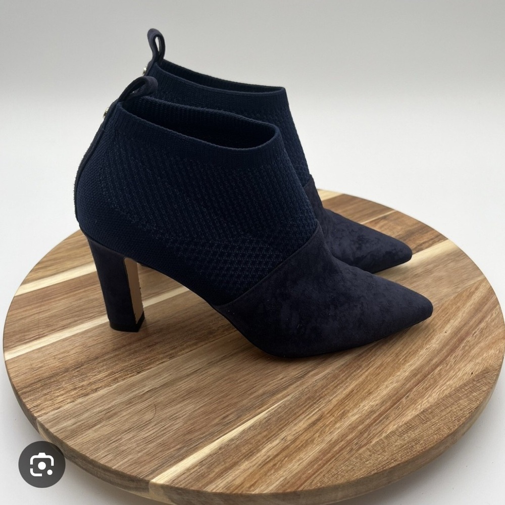 Cole Haan - Women's Knit Heels - Size 8 - Marine Blue